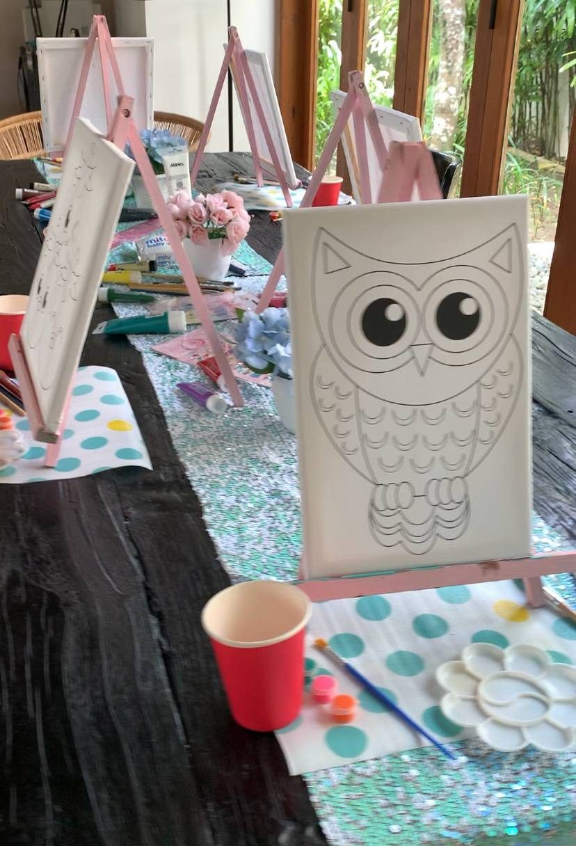 Workshop: canvas painting