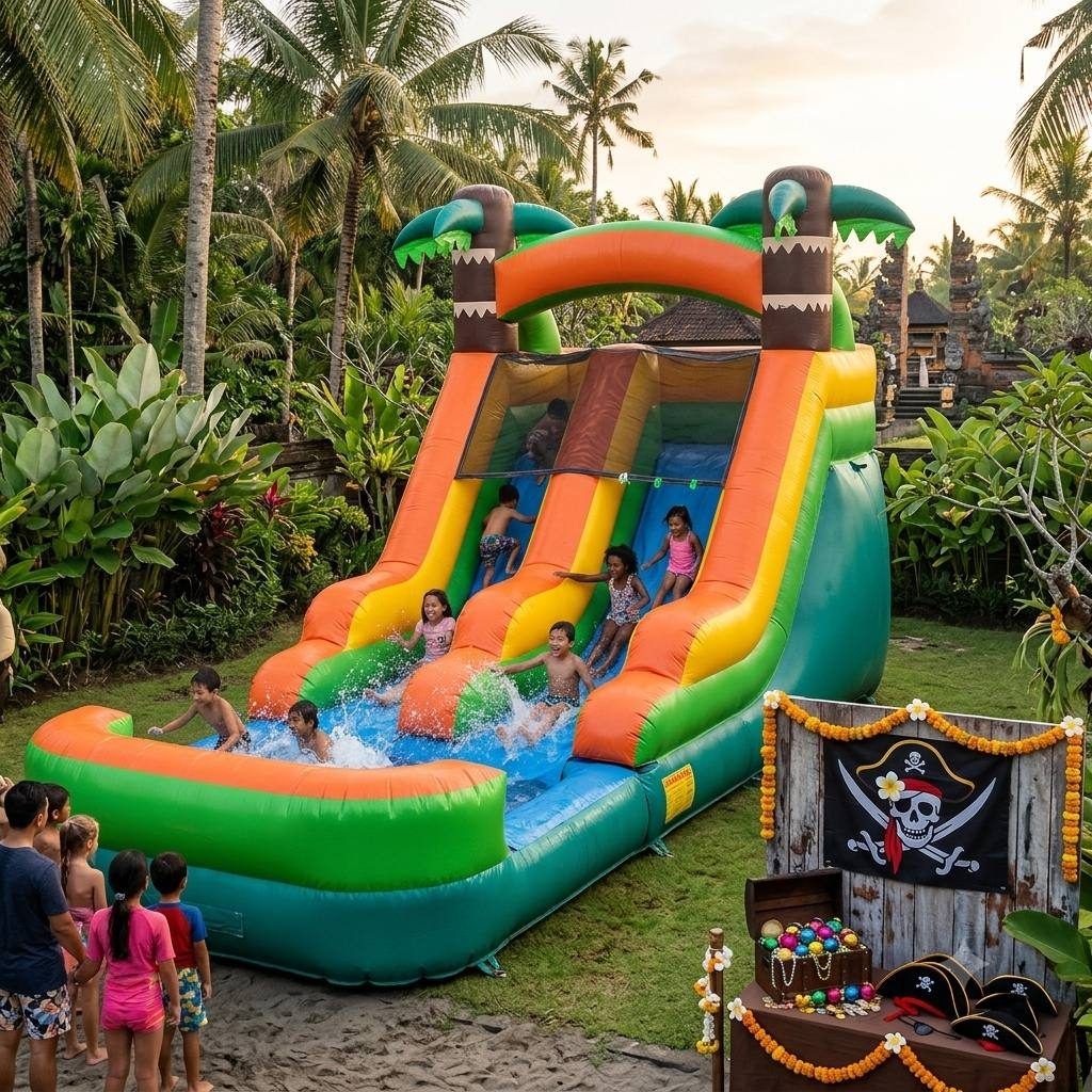 Giant water slide