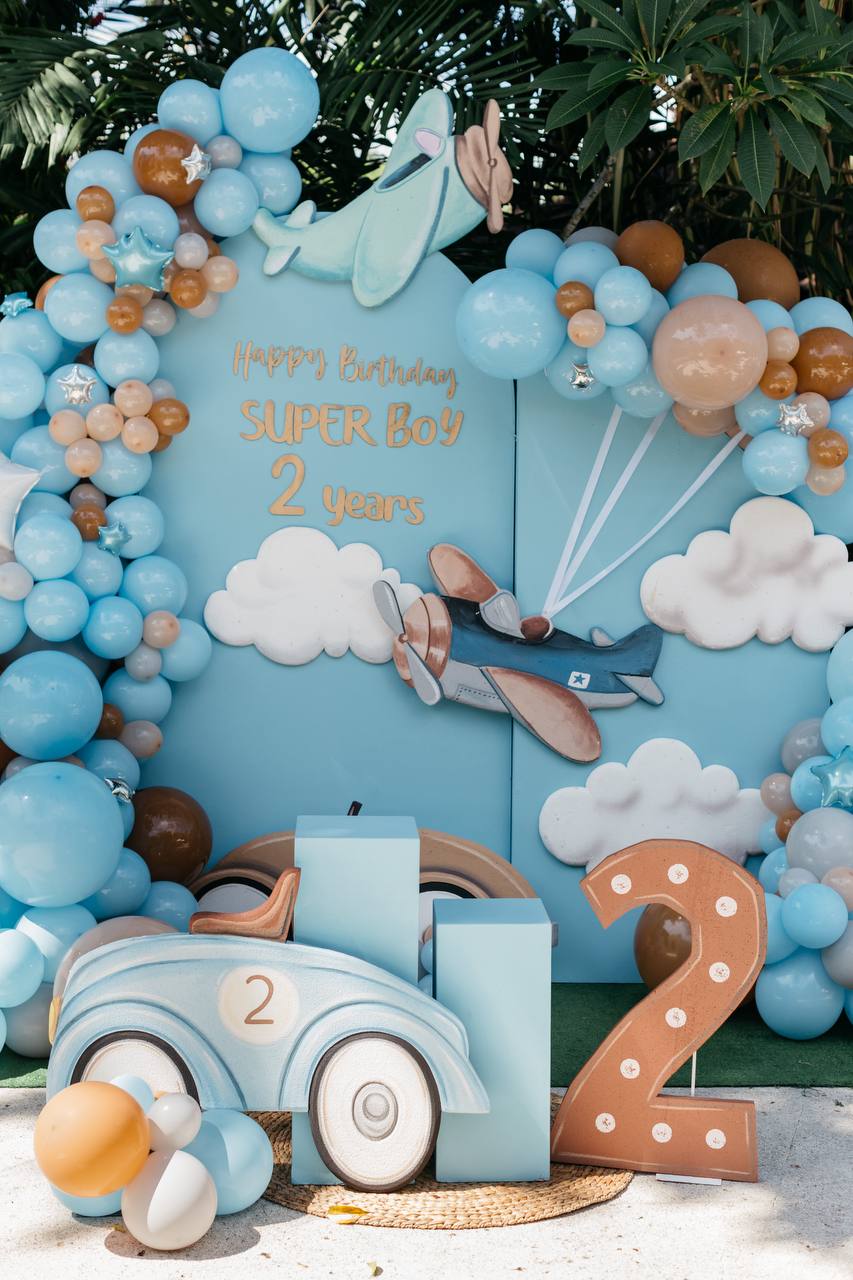 A second birthday that held the nine-year-olds too — a real kids birthday party in Bali