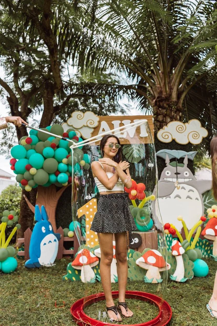 A first birthday inside a Ghibli forest — photo 2