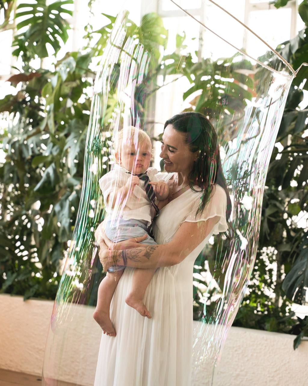 A first birthday built for the photographs, not the toddler — a real kids birthday party in Bali