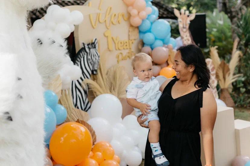 A safari first birthday you would still frame in ten years — a real kids birthday party in Bali