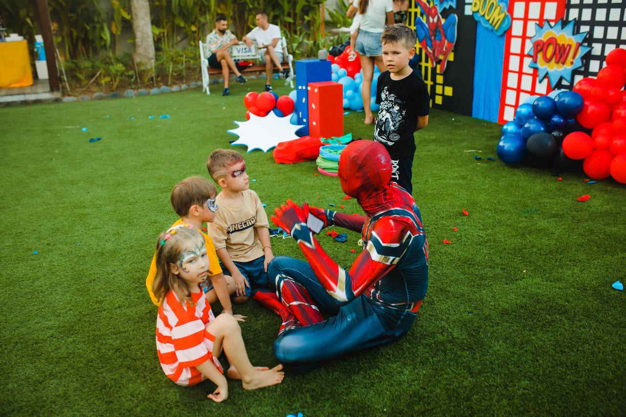 A Spiderman party at the last age he is completely real — photo 5