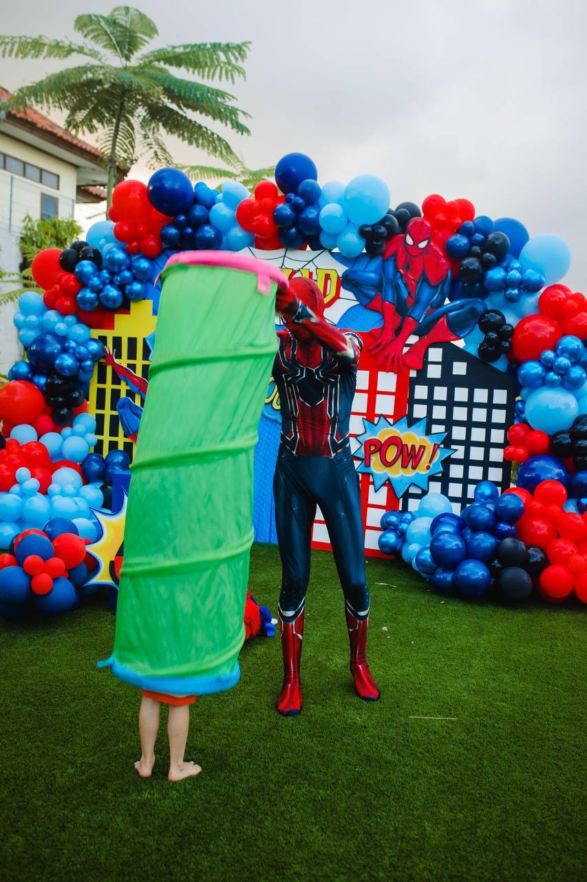 A Spiderman party at the last age he is completely real — photo 7