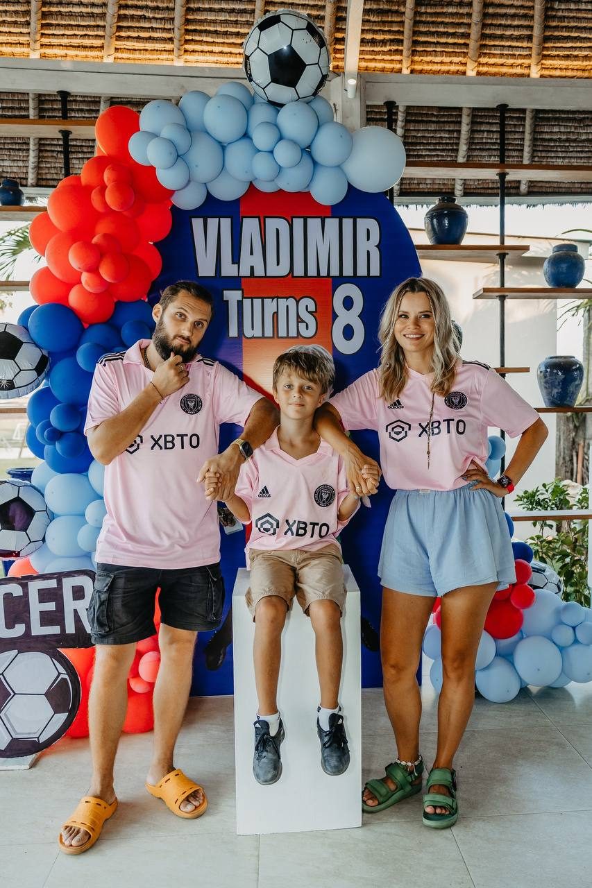 Football birthday party in Bali