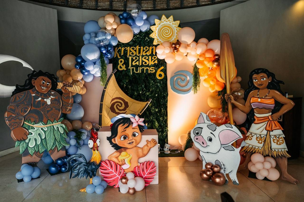 Moana birthday party in Bali