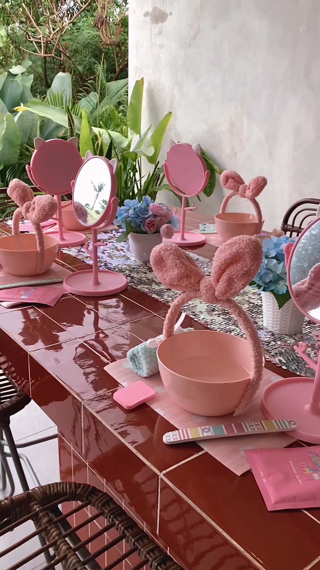 Pamper & Sleepover birthday party in Bali — real party photo 3