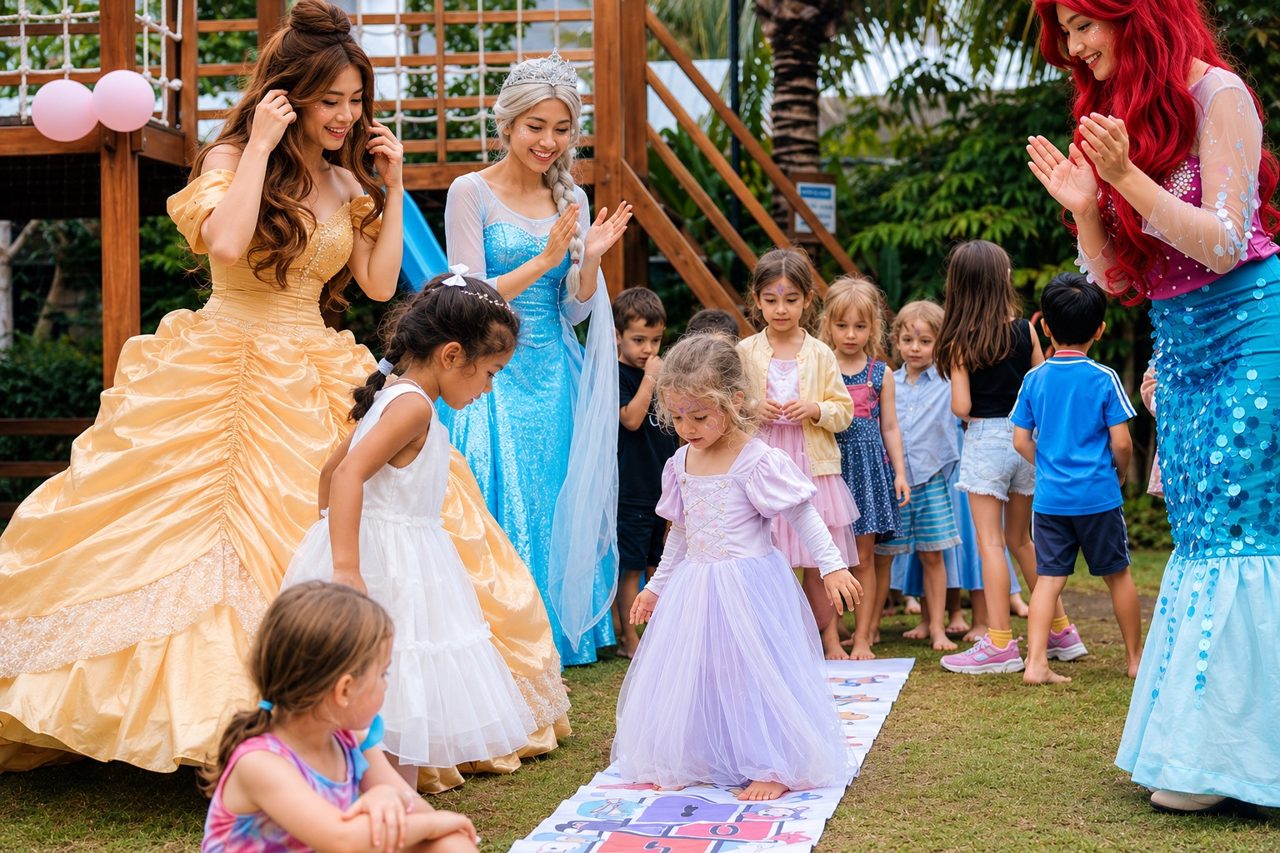 Princesses birthday party in Bali