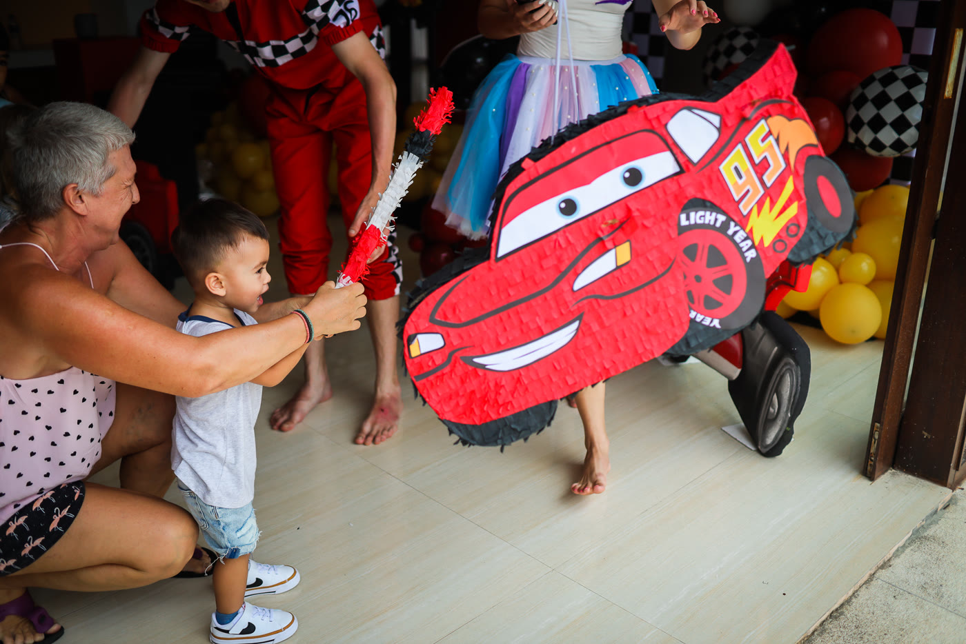 Racing & Cars birthday party in Bali — real party photo 3